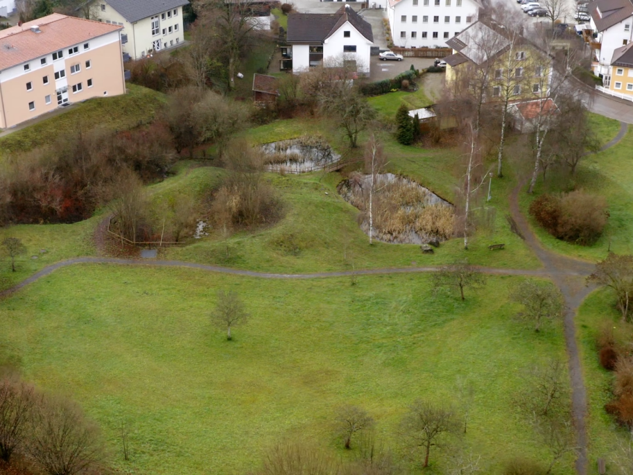 Detail-Luftbild der Modellkommune Wilpoldsried