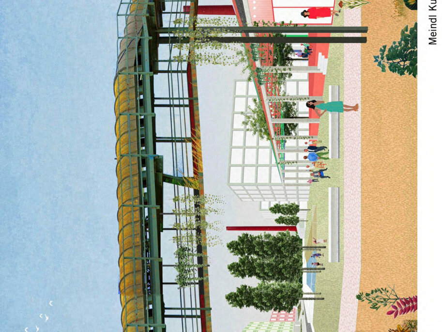 Visualisierung des Kulturparks der Modellkommune Dorfen
