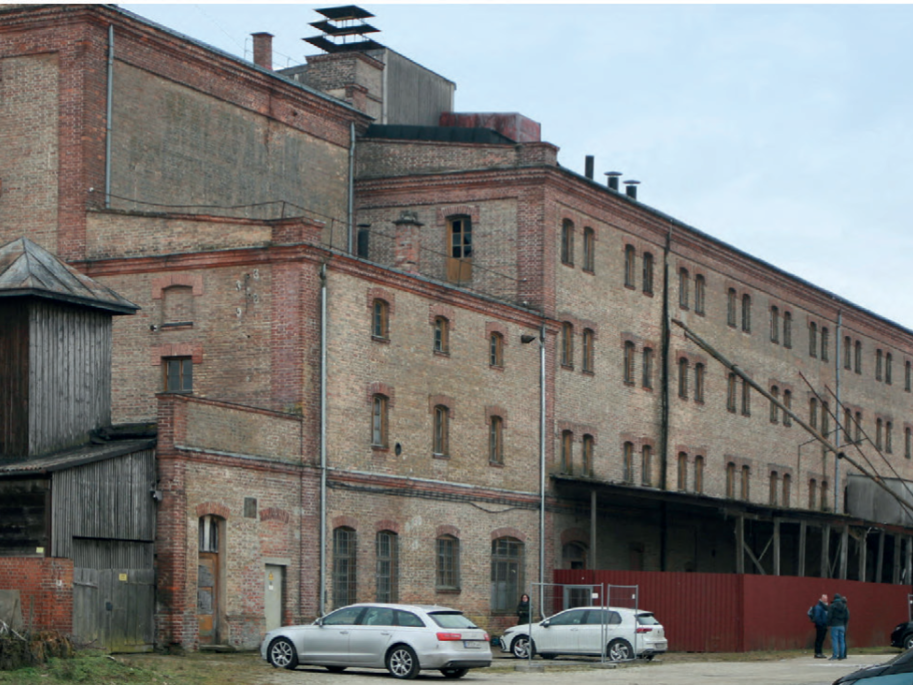Foto der denkmalgeschützten Malzfabrik der Modellkommune Geiselhöring